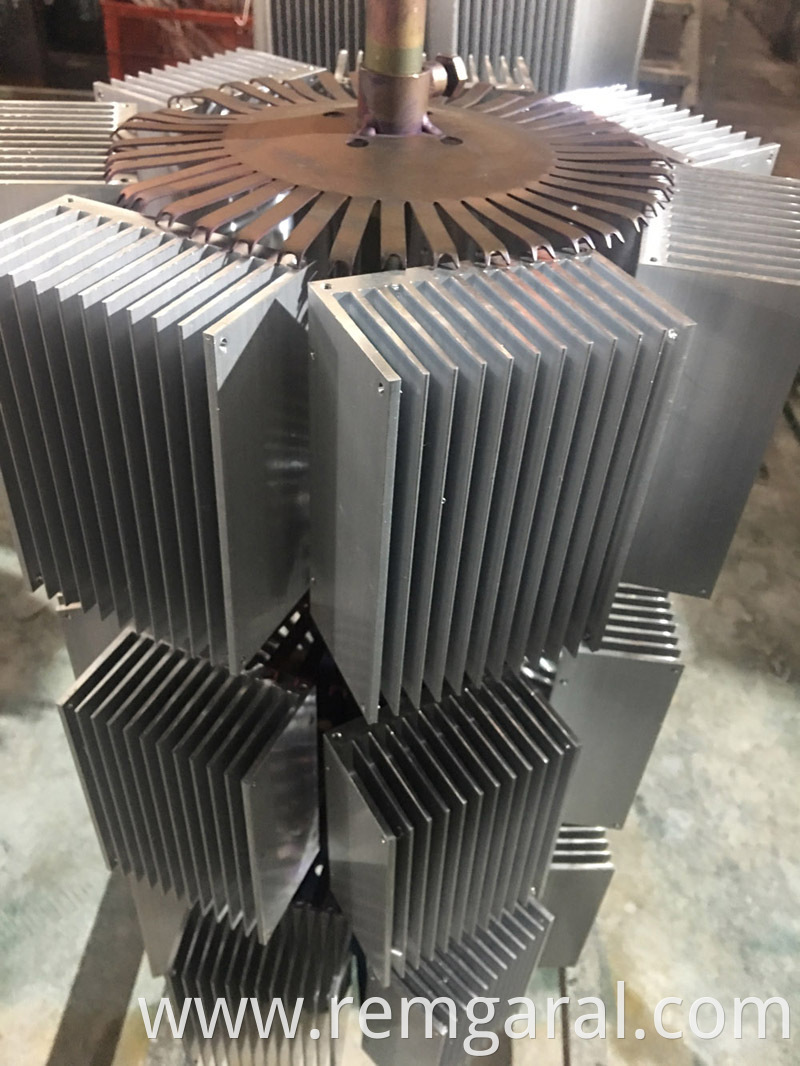 black anodized custom 112x67mm sk121aluminum heat sink